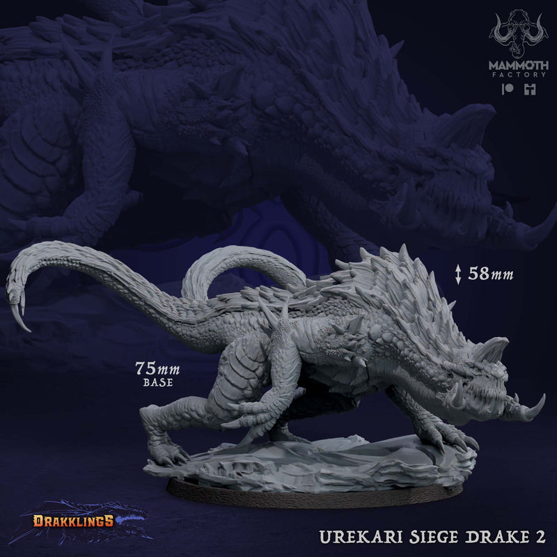 Siege Drake Pose 2 (1 Model) - Only-Games