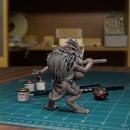 Frogfolk Spearman 07 - 32mm - DND - Pathfinder - Only-Games