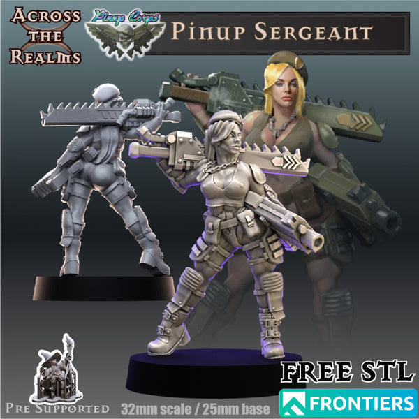 Pinup Sergeant - Only-Games