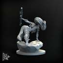 Tribal Monk (25mm base) - Only-Games