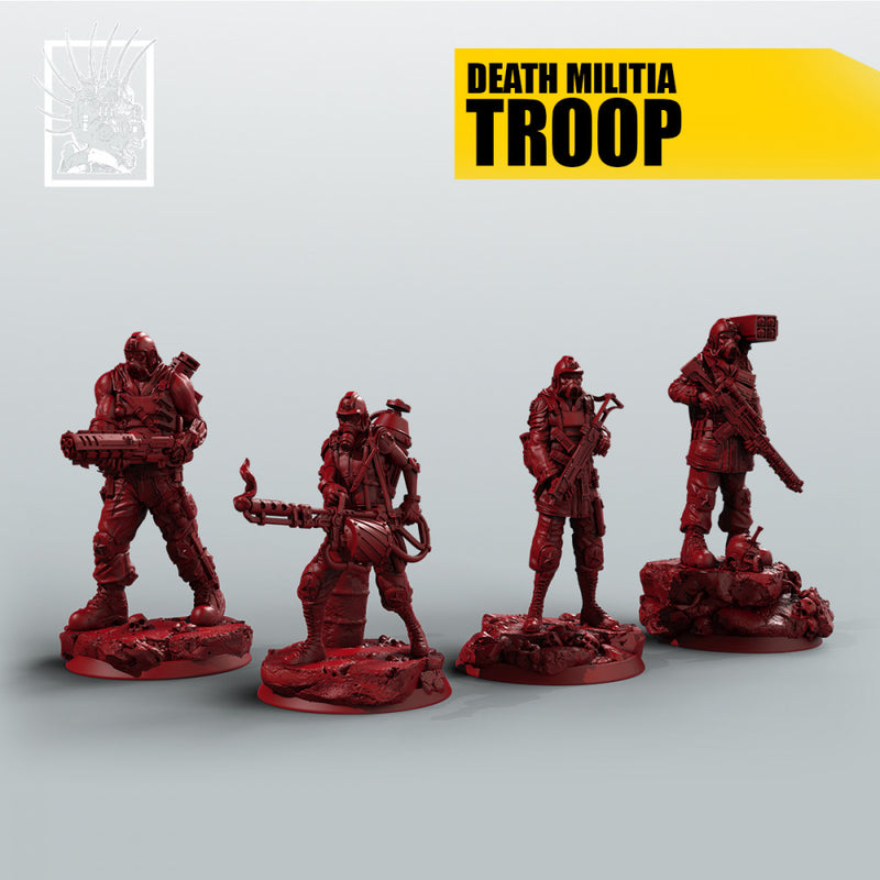 DEATH MILITIA TROOP - MidSeason Bundle - CYBERPUNK - Only-Games