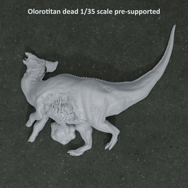 Olorotitan dead 1-35 scale dinosaur - Only-Games