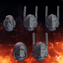 Pactum Aeternum Knight Heads Set x5 - Only-Games