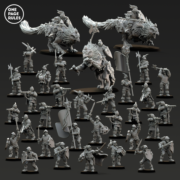 Human Empire Army Starter (34 Models) - Only-Games