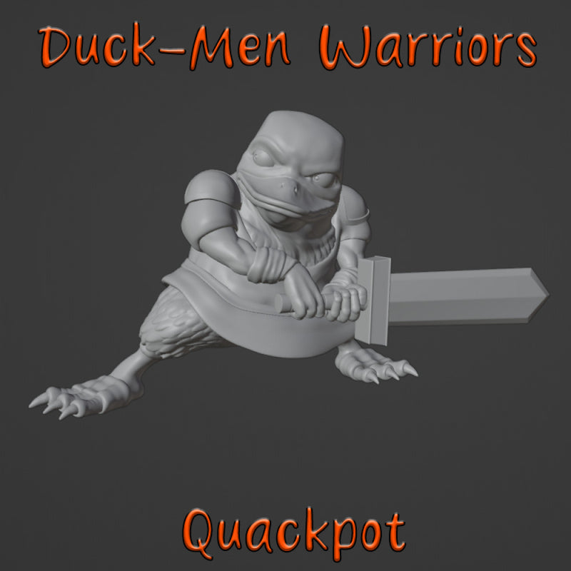 Fantasy Duck-Men Warriors - Only-Games