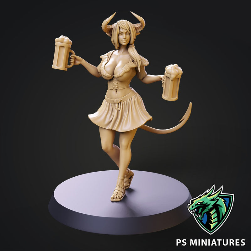 Tiefling Barmaid 01 - Only-Games