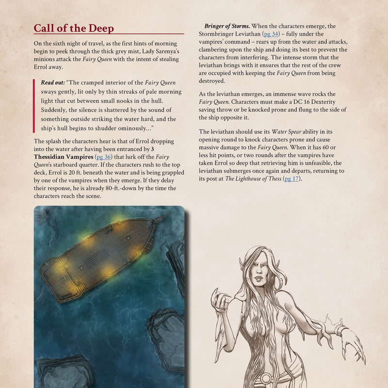 Bloodlords of the Deep - 5e Adventure Booklet - Only-Games