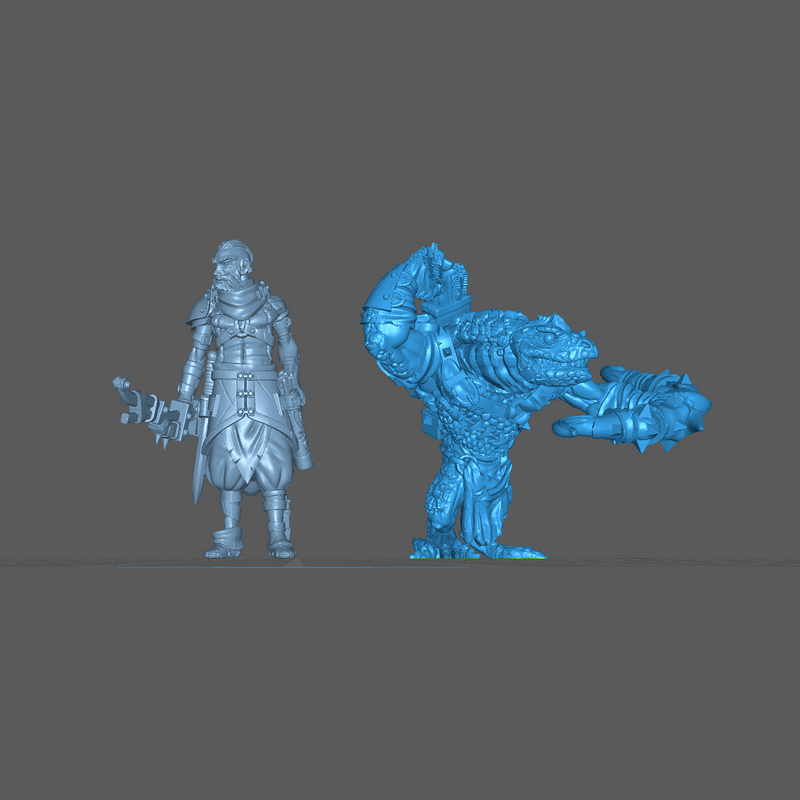 (0129) Troglodyte with bow - Only-Games