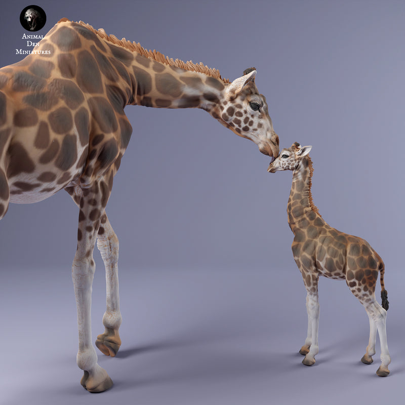 Rothschild's Giraffe Female and Calf 1/43 - Only-Games