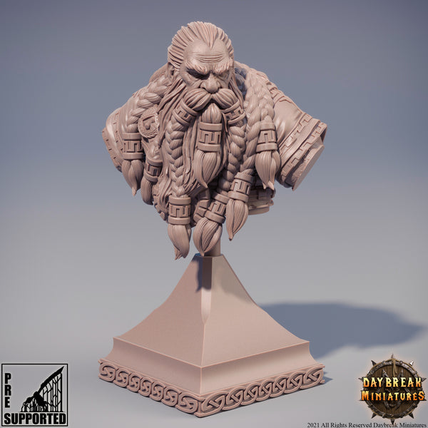 Petri ”Red Axes” Redhalla bust - The Dwarfs of The Dark Deep - Only-Games
