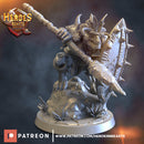 Gnoll mercenary warrior 4 - bushman - Only-Games