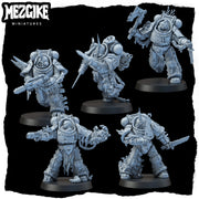 Dredge marine warriors (10 physical multipart miniatures) - Only-Games