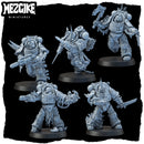 Dredge marine warriors (10 physical multipart miniatures) - Only-Games