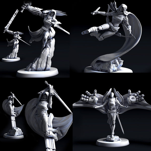 Argent Defender (all 4 poses) - Only-Games