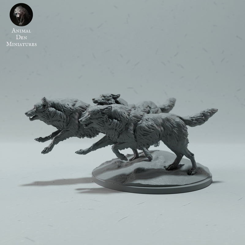 Arctic Wolves Run 1:24 - Only-Games