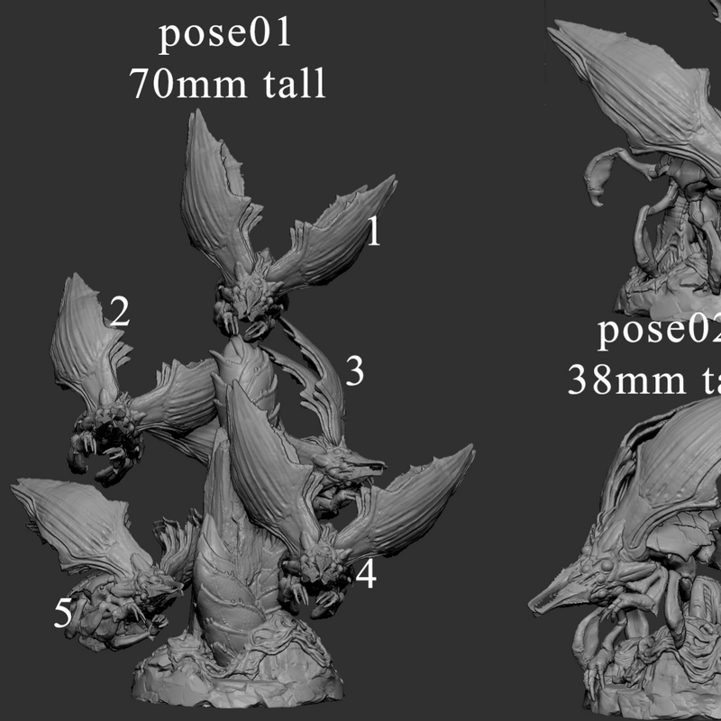 Flight Mite (pose 1 of 3) - Only-Games