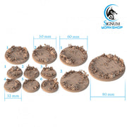 Undead Empire, Round Bases Set - Only-Games