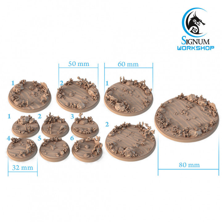 Undead Empire, Round Bases Set - Only-Games