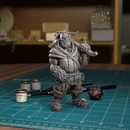 Orc Crossbow Over Shoulder - TytanTroll Miniatures - DnD - Fantasy - Only-Games