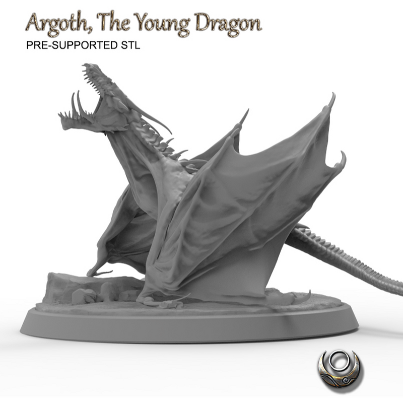Argoth, the Young Dragon - Only-Games
