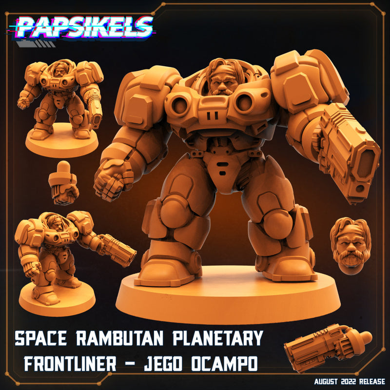 SPACE RAMBUTAN PLANETART FRONTLINER JEGO OCAMPO - Only-Games