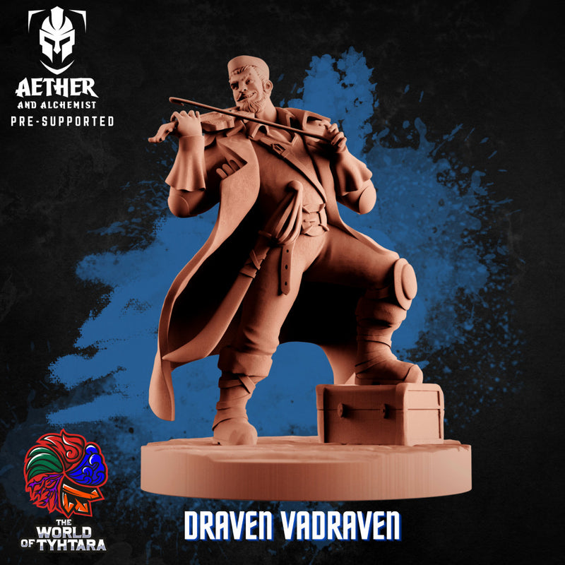 Draven Vadraven - Human Sailor Bard - Only-Games