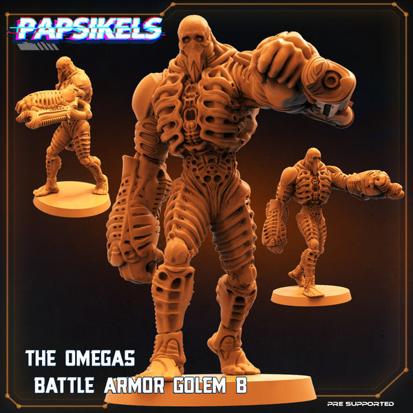 THE OMEGAS - BATTLE ARMOR GOLEM B - Only-Games