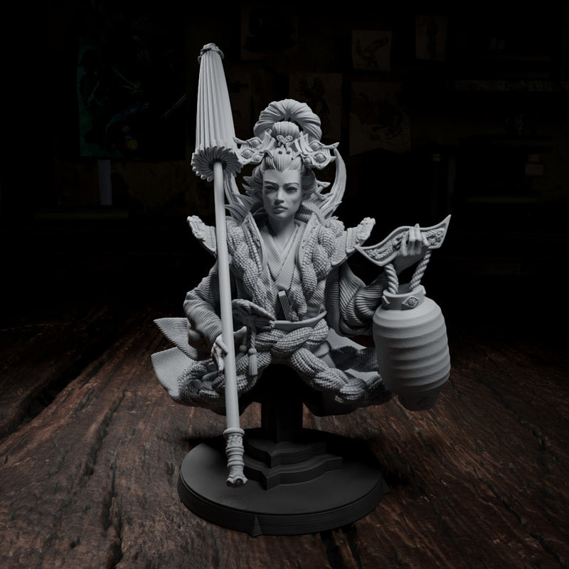 Yana Muto - Hero Bust | The Bestiarium of the Mad Scholar - Only-Games