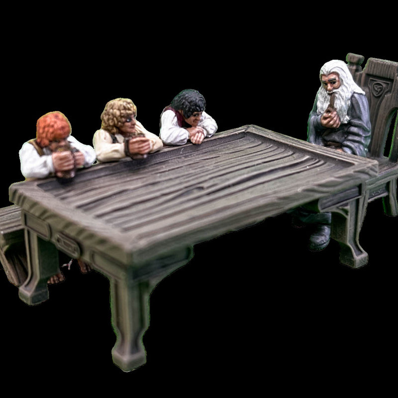 Halflings with a friend (SITTING FOLKS) - Only-Games