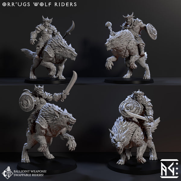 Orr'ug Wolf Riders (Nomad Orr'ugs) - Only-Games