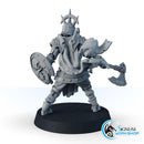 Zombie Knight with Axe - Only-Games