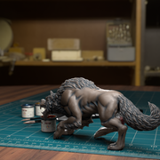 Wolf Prowling - TytanTroll Miniatures - DnD - Fantasy - Only-Games