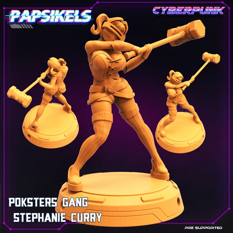 POKSTERS GANG STEPHANIE CURRY - Only-Games