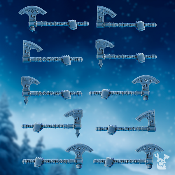 Stormbringers Icebreakers Axes x10 - Only-Games