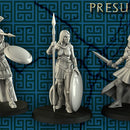 Oplite Girls (3 miniatures) - Only-Games