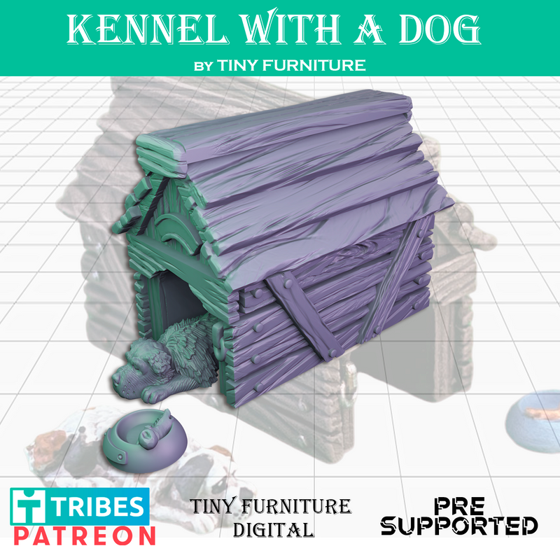 Kennel with a dog - Only-Games