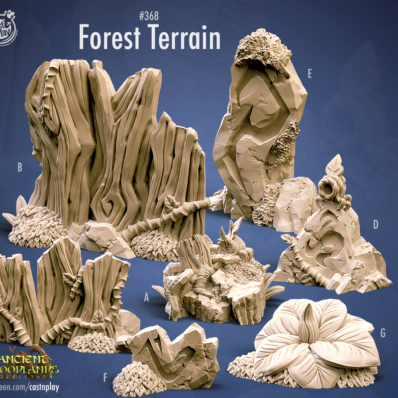 Forest Terrain - Only-Games