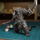 Bug Bear Double Swords 03 - TytanTroll Miniatures - DnD - Fantasy - Only-Games