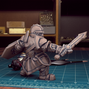 Dwarf Guard 07 - TytanTroll Miniatures - DnD - Fantasy - 32mm - Only-Games