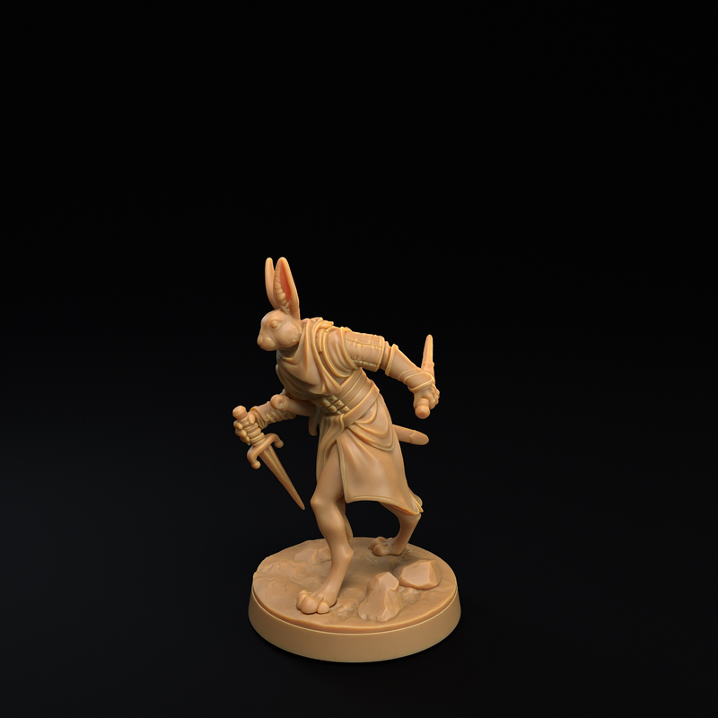 Rabbit Soldier C w/ Dagger - Only-Games