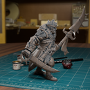 Pilgrim Leader Wastelander Spearman 32mm - DND - Pathfinder - Only-Games