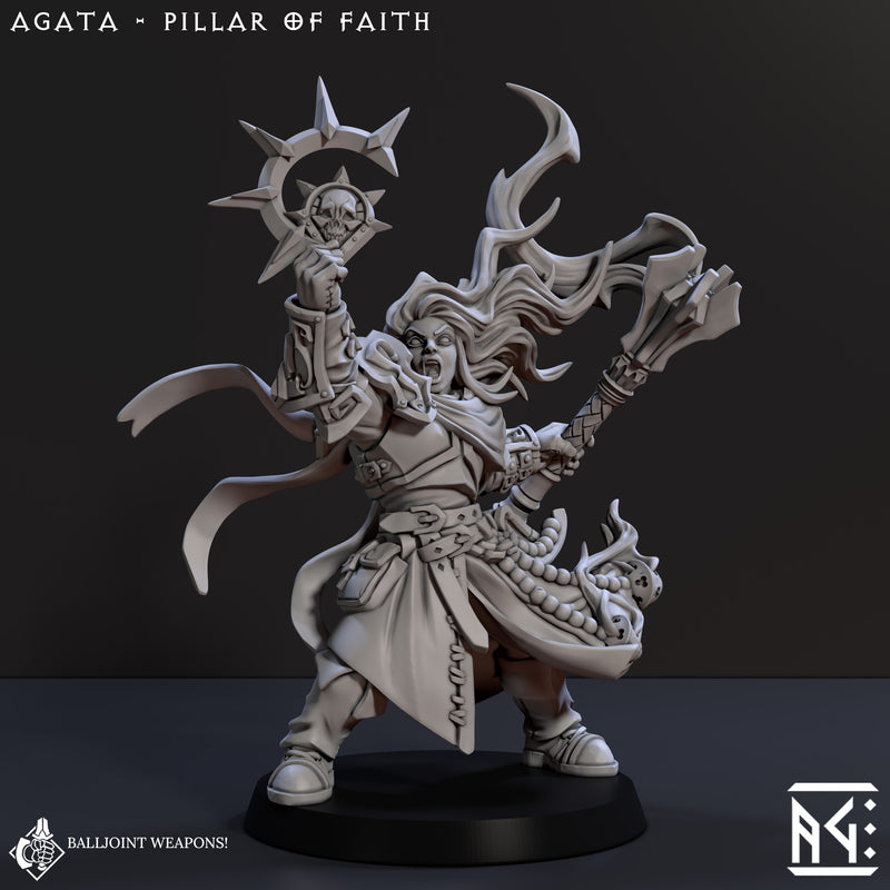 Agata Pillar of Faith (Requiem Brotherhood Templars) - Only-Games