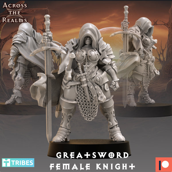 Greatsword Female Knight - Only-Games