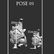 Pointy Eared Mercenary (Pose 3 of 4) - Only-Games