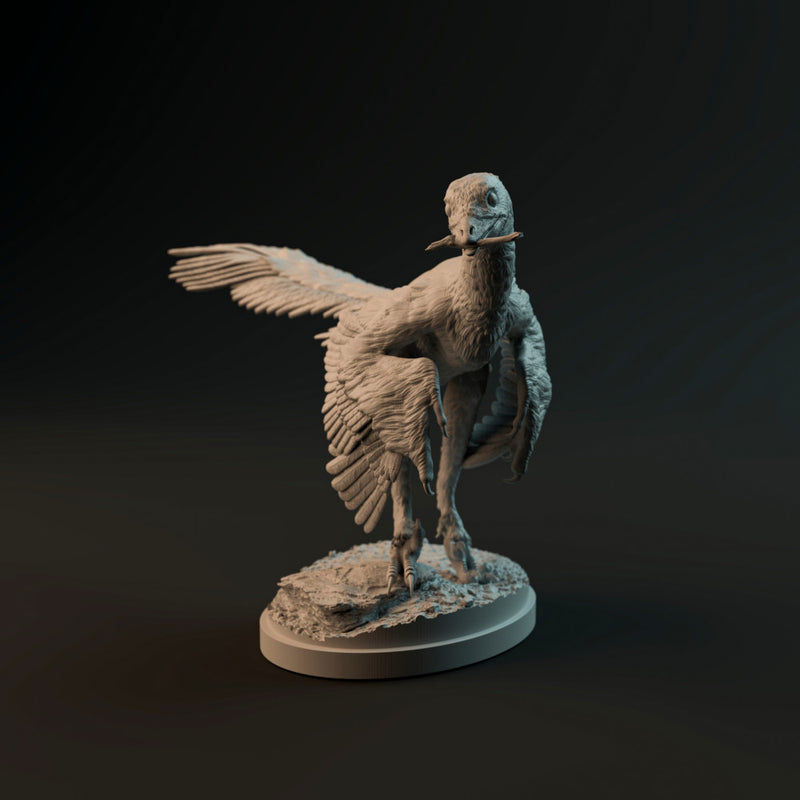 Archaeopteryx cleaning 1-6 scale bird-like dinosaur - Only-Games
