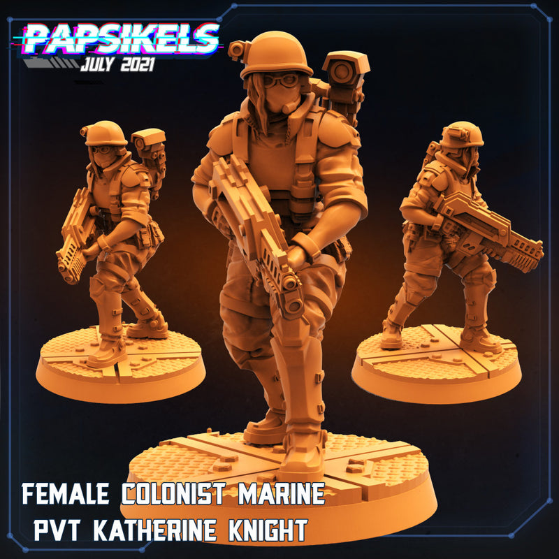 FEMALE COLONIST MARINE PVT KATHERINE KNIGHT - Only-Games