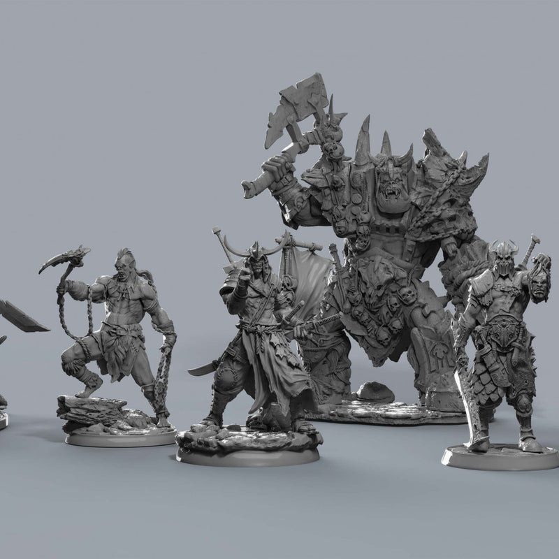 ORC ARENA CHARACTER SET - Only-Games