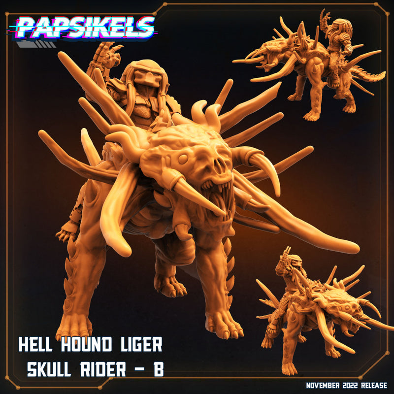 HELL HOUND LIGER SKULL RIDER - B - Only-Games