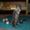 Knight of Ni 05- TytanTroll Miniatures - DnD - Fantasy - Only-Games