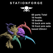 Xenarid Infantry Melee Unit - Only-Games